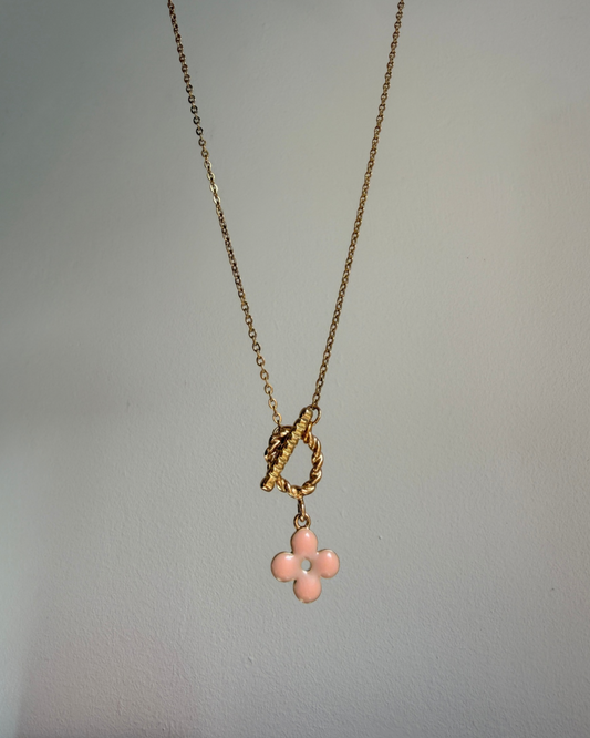 Authentic Louis Vuitton Sweet Clover Pendant - Reworked Necklace
