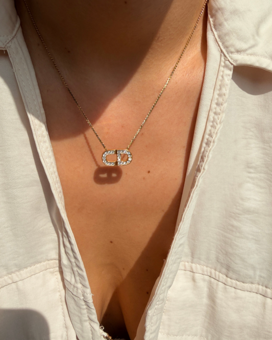 Authentic Dior -Reworked Necklace