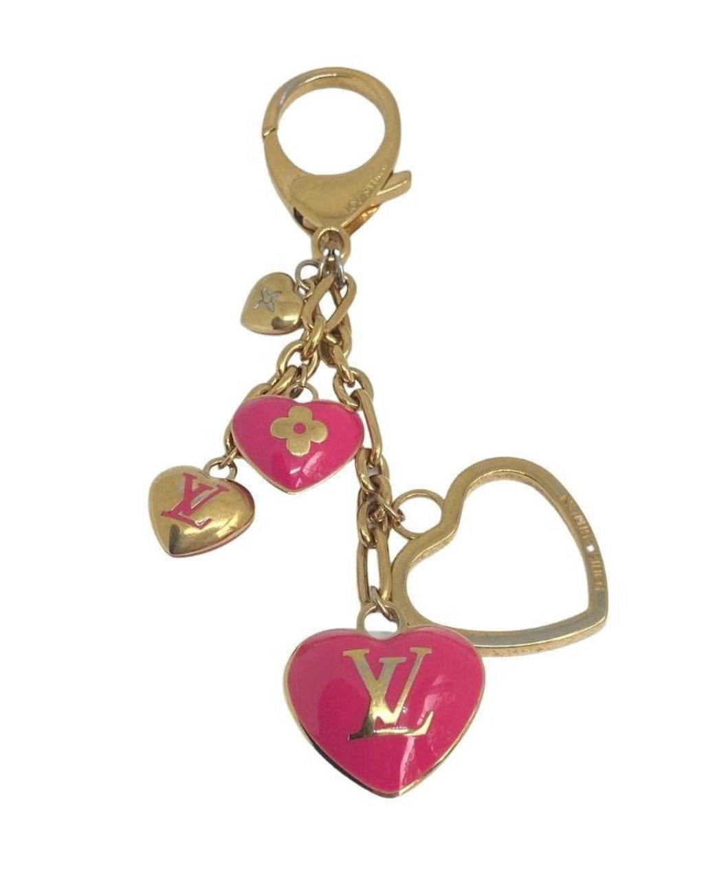 Authentic Louis Vuitton Pendant Coeur -Reworked Bracelet