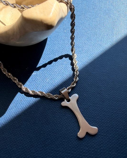 Authentic Dior Bone- Reworked Necklace