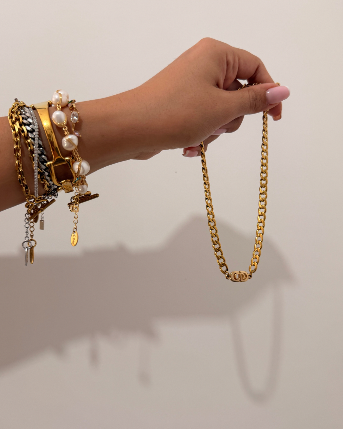 Authentic Dior Pendant- Reworked Choker