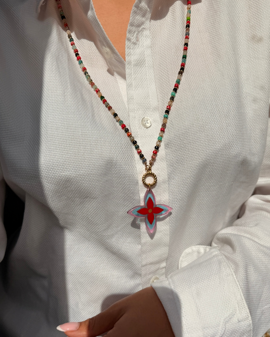 Authentic Louis Vuitton Charm- Reworked Necklace