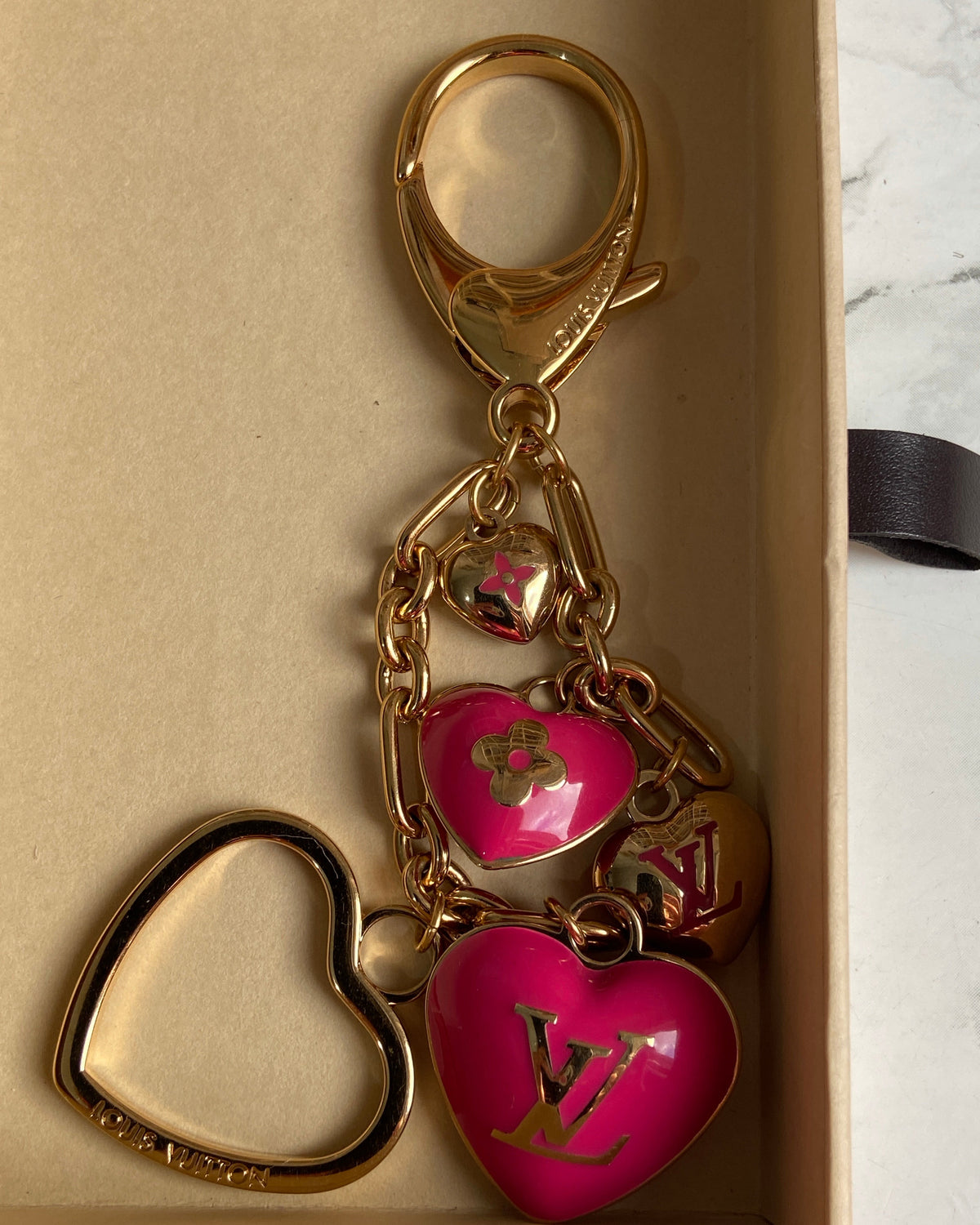 Authentic Louis Vuitton Clasp - Natural Pearls Necklace