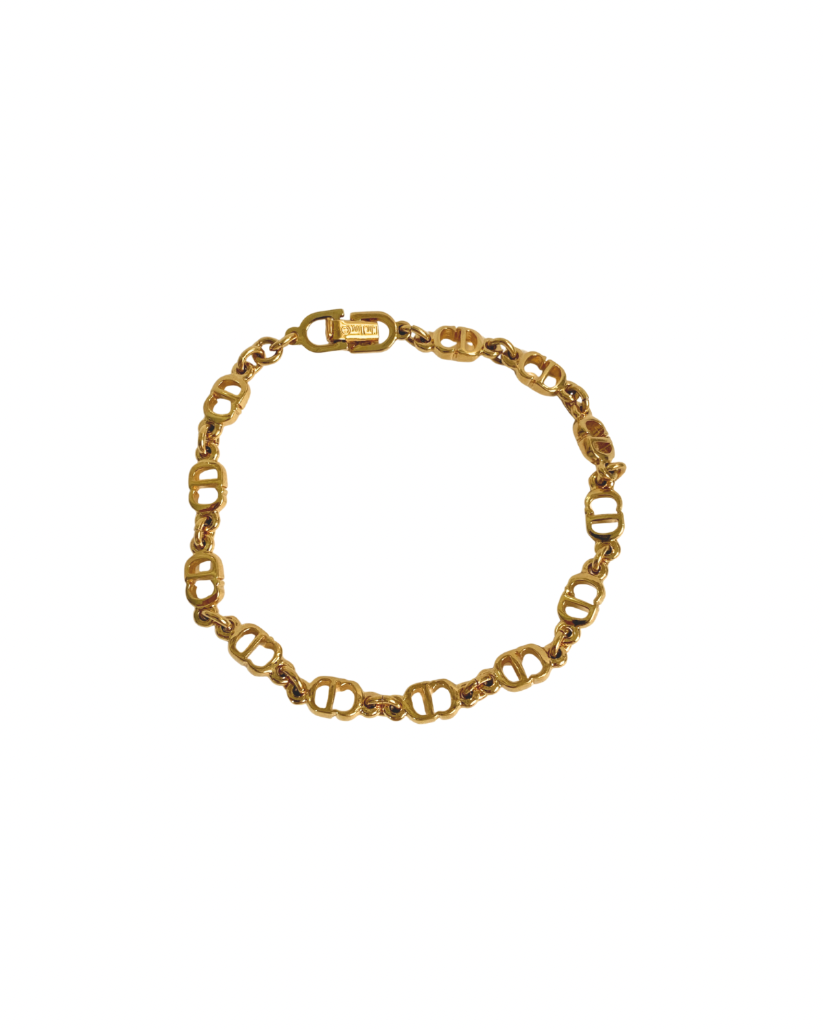 Authentic CD Mini Dior pendant- Reworked Bracelet