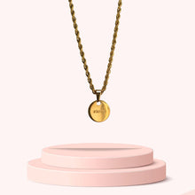 Load image into Gallery viewer, Repurposed Authentic Prada Mini circle tag - Necklace