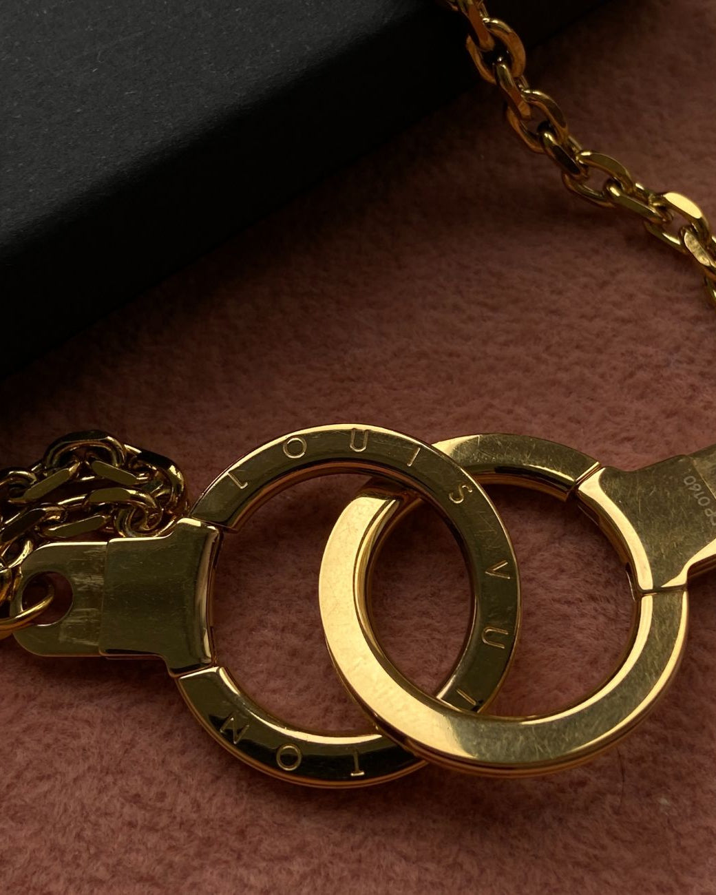 Authentic Louis Vuitton Double Clasp- Reworked Necklace