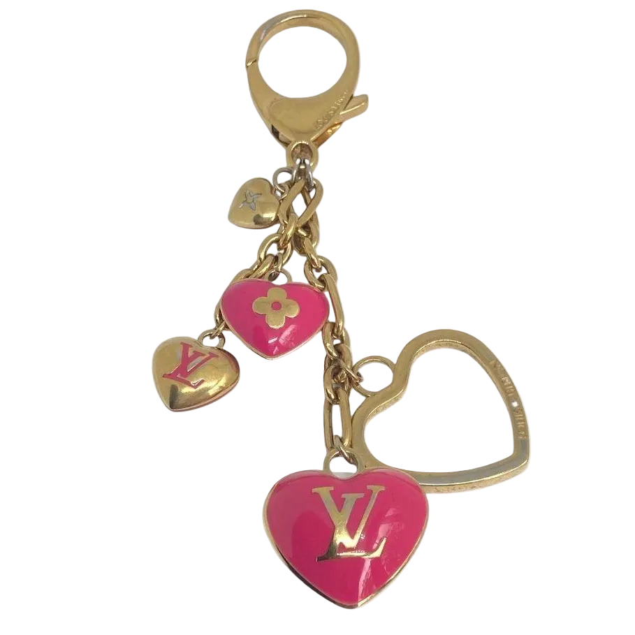 Authentic Louis Vuitton Pendant Coeur -Reworked Bracelet