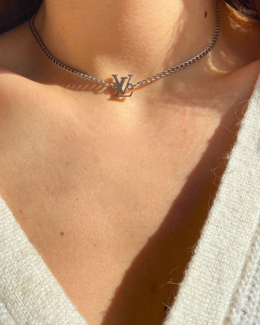 Authentic Louis Vuitton Pendant - Reworked Choker