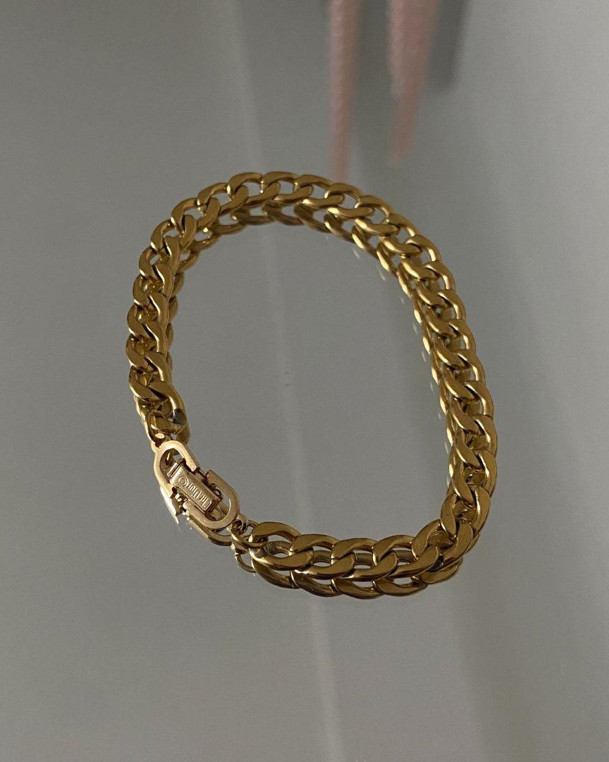 Authentic Dior clasp Pendant- on Bracelet - Boutique SecondLife