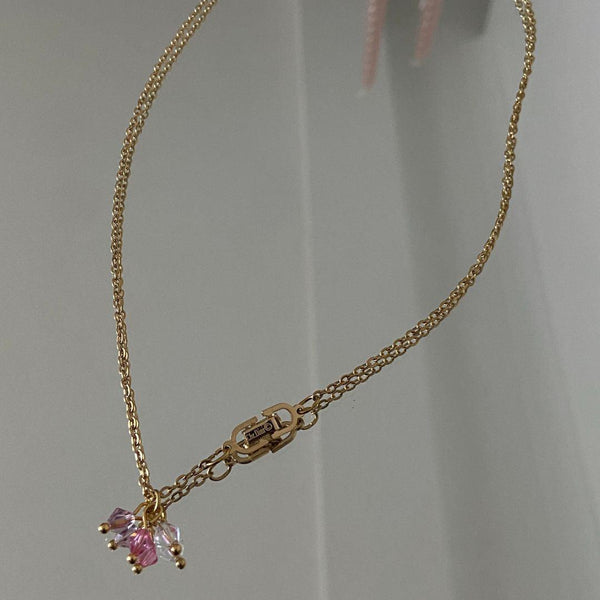 Authentic Dior clasp Pendant- on Chain - Boutique SecondLife