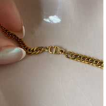 Load image into Gallery viewer, Authentic CD Mini Dior pendant- Reworked Bracelet