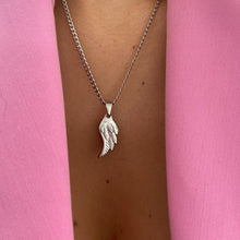 Load image into Gallery viewer, Authentic Dior WIng Pendant Reworked Necklace