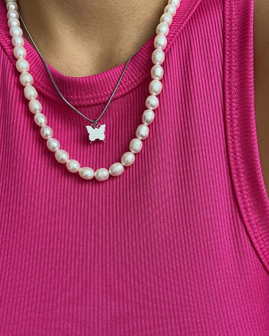 Authentic Gucci Pendant butterfly Repurposed Necklace