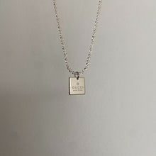 Load image into Gallery viewer, Authentic Gucci Pendant Square Repurposed Necklace
