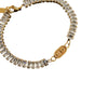 Authentic Dior CD Oval Pendant- Reworked Bracelet