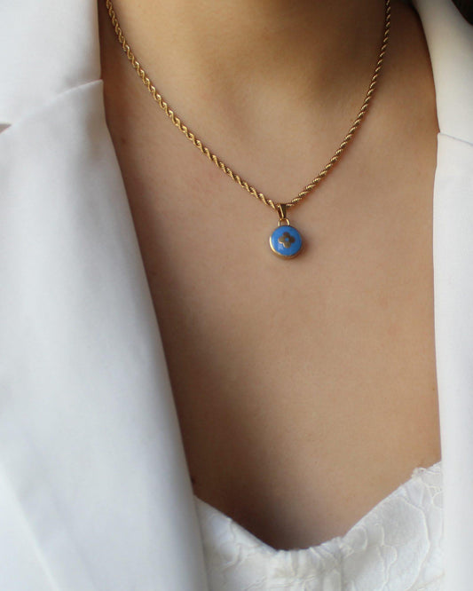 Authentic Louis Vuitton Blue Pendant Pastilles - Boutique SecondLife