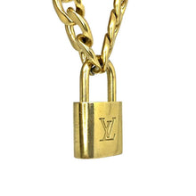 Load image into Gallery viewer, Louis Vuitton Padlock with Chunky Chain Necklace - Boutique SecondLife