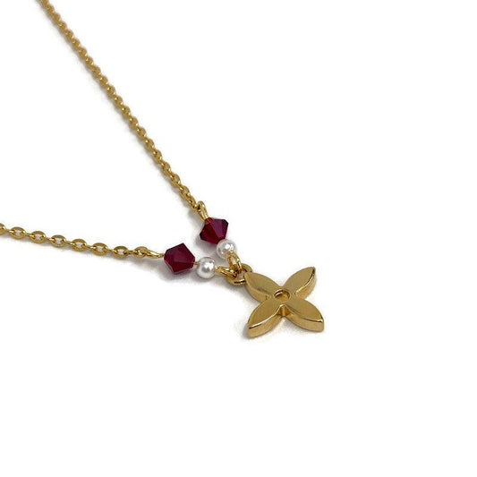 Authentic Louis Vuitton Pendant Flower Reworked Pendant - Boutique SecondLife