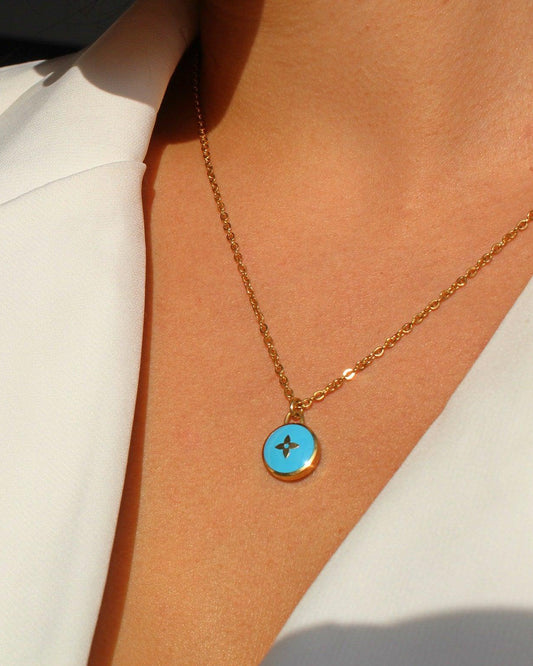 Authentic Louis Vuitton Sapphire Blue Pendant Pastilles - Boutique SecondLife