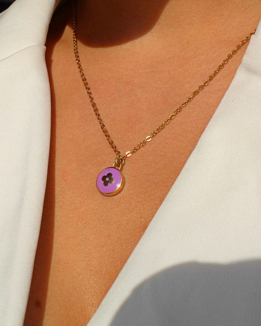 Authentic Louis Vuitton Rosewood Pendant- Necklace - Boutique SecondLife