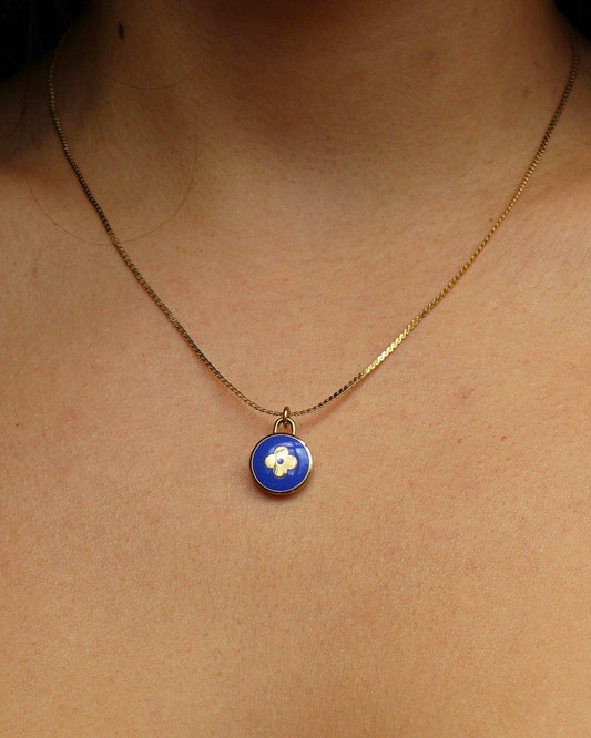 Authentic Louis Vuitton Blue Pendant Pastilles - Boutique SecondLife