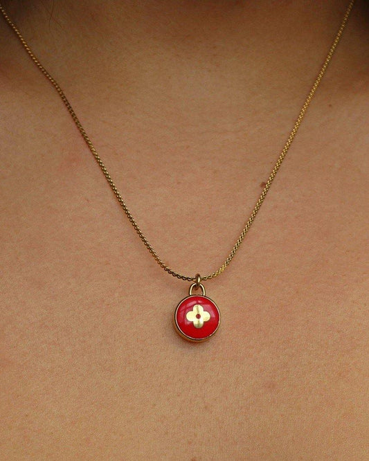 Authentic Louis Vuitton Pendant Pastilles Roses - Boutique SecondLife