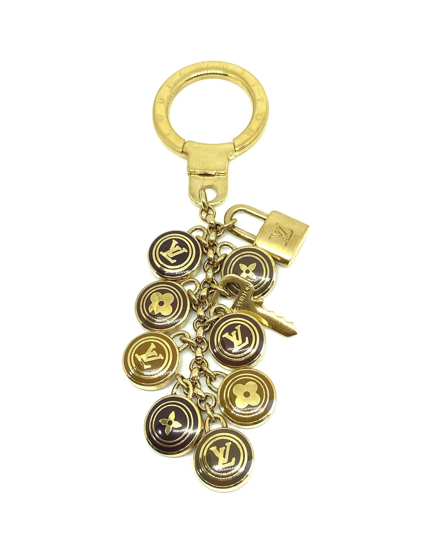Authentic Louis Vuitton Chocolate Pendant Necklace - Boutique SecondLife