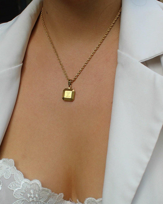 Authentic Louis Vuitton Pendant-Repurposed Necklace - Boutique SecondLife
