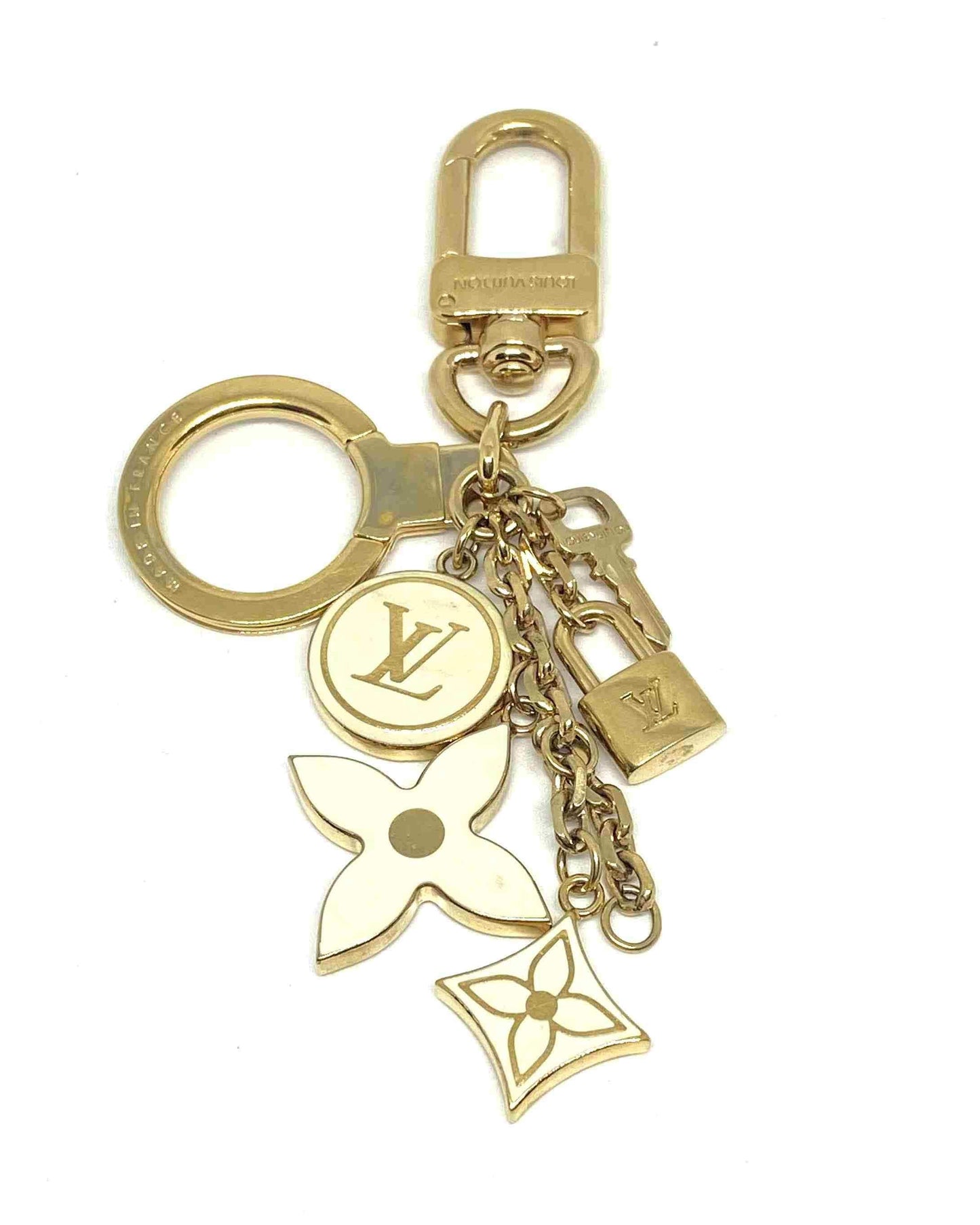 Gift Edition - Authentic Louis Vuitton White Pendant- Necklace - Boutique SecondLife