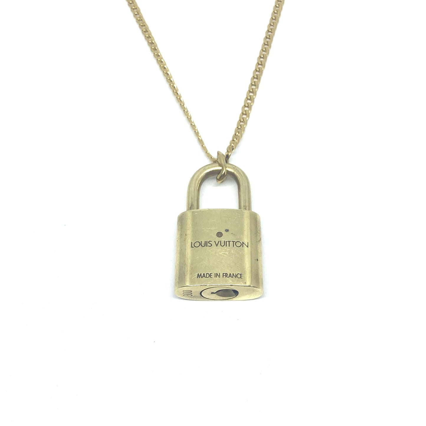 Necklace Padlock with single chain NO KEY - Boutique SecondLife