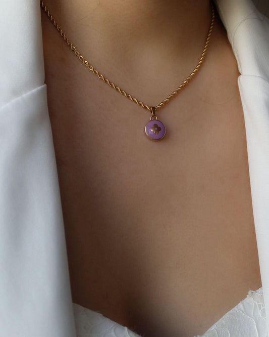 Authentic Louis Vuitton Rosewood Pendant- Necklace - Boutique SecondLife
