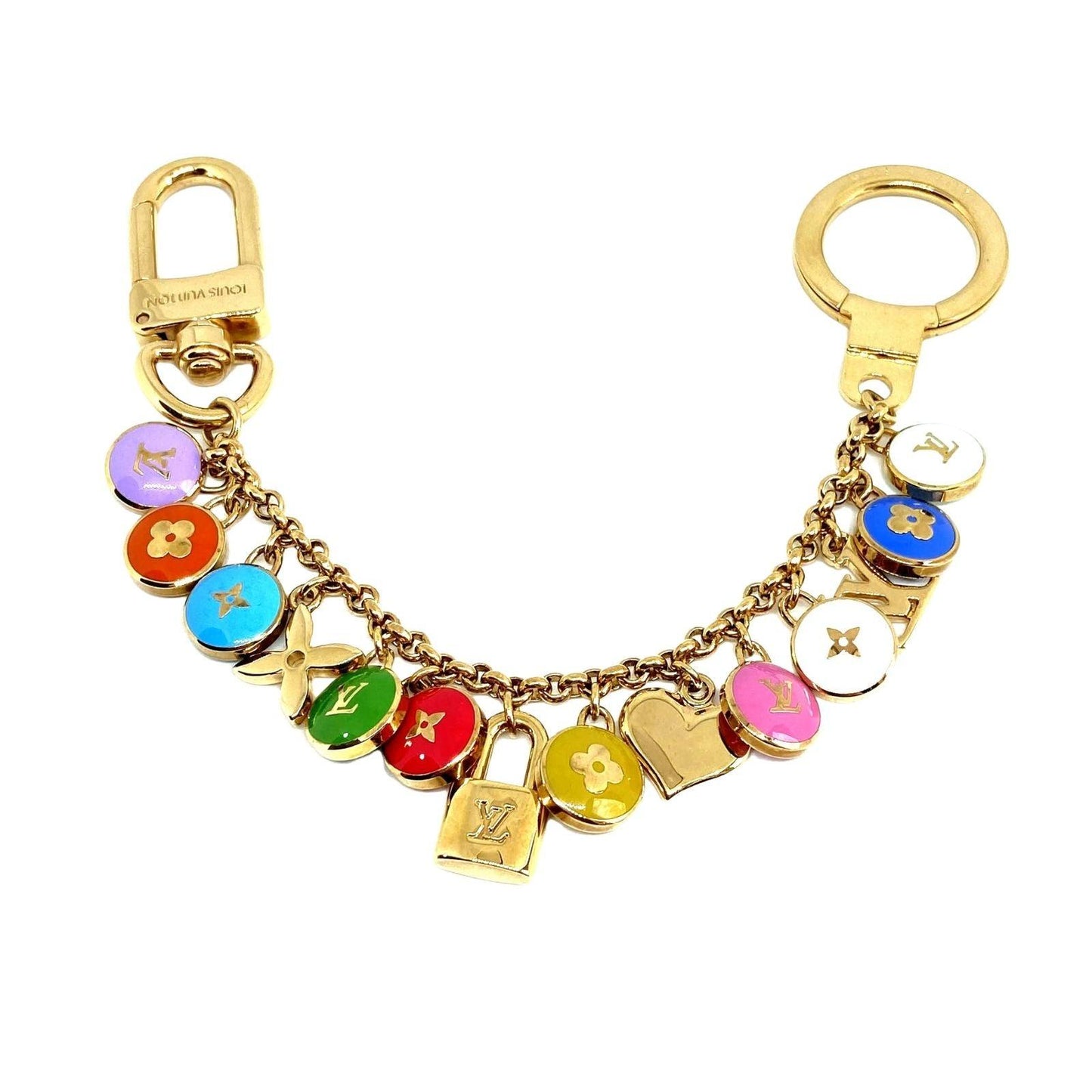Authentic Louis Vuitton Blue Pendant- Bracelet - Boutique SecondLife