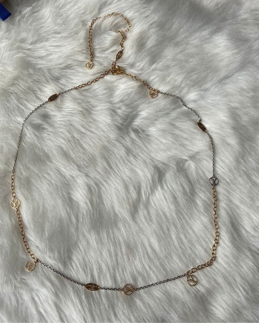 Authentic Louis Vuitton Pendant Reworked Bracelet