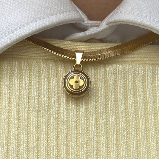 Authentic Louis Vuitton Pastilles Pendant Necklace - Boutique SecondLife