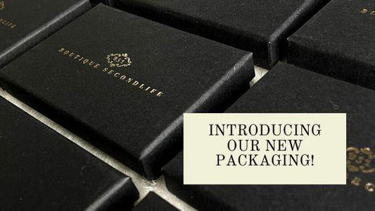 Introducing our new packaging! The best part of it: it’s sustainable and recyclable - Boutique SecondLife