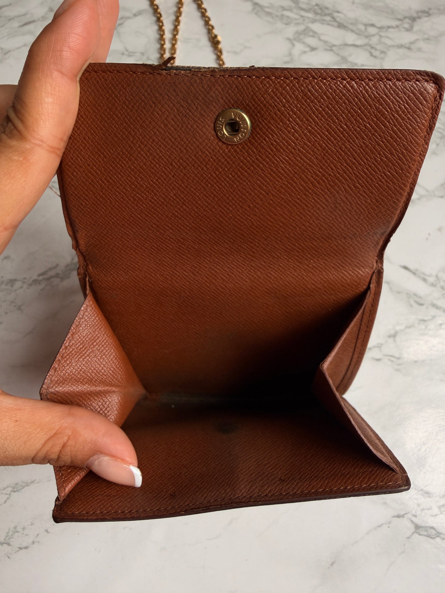 Authentic Preowned Louis Vuitton Wallet Repurposed Mini Belt