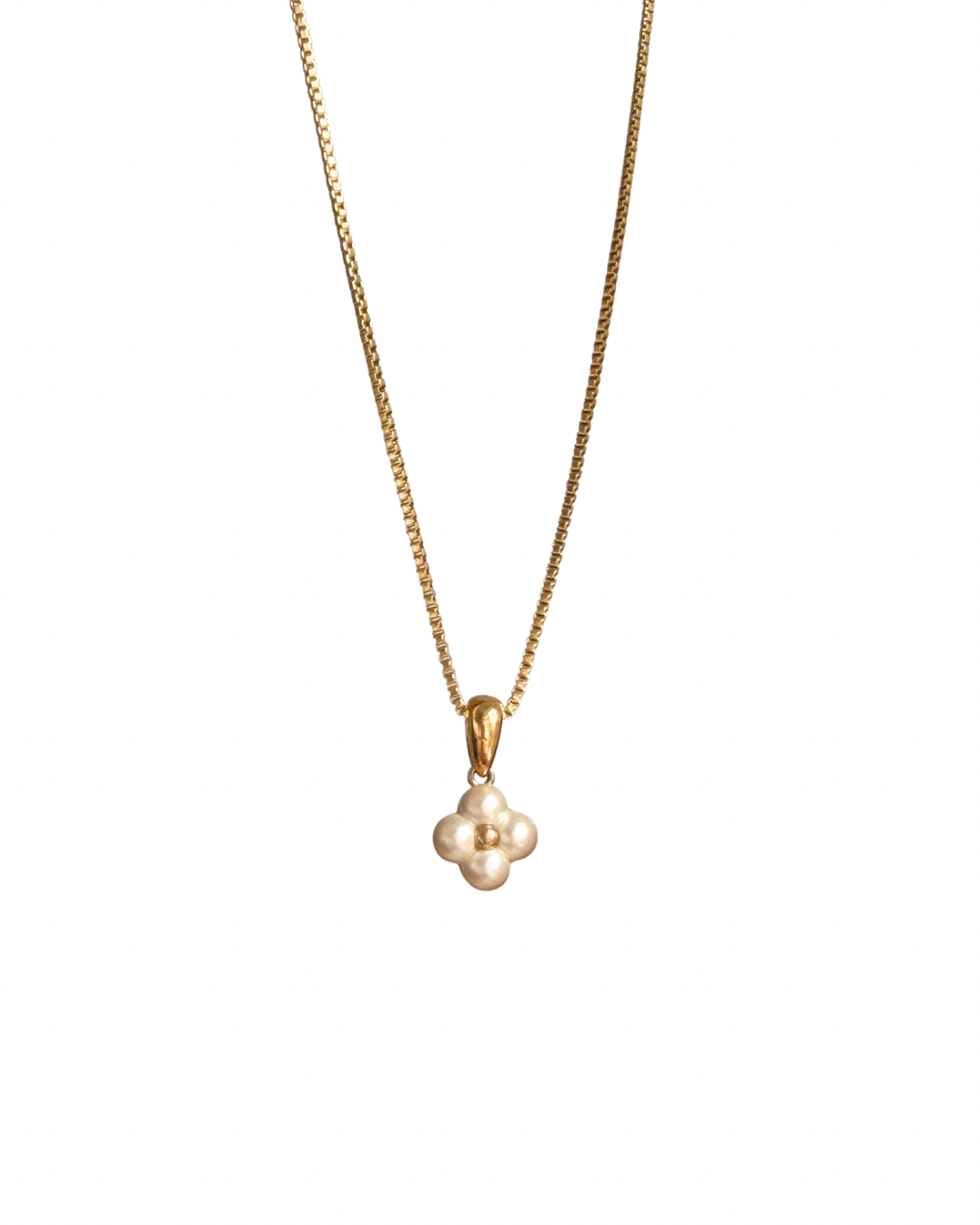 Authentic Louis Vuitton Floragram Pendant- Reworked Necklace