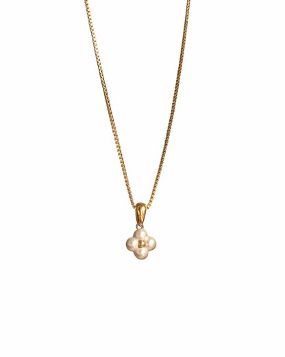 Authentic Louis Vuitton Floragram Pendant- Reworked Necklace
