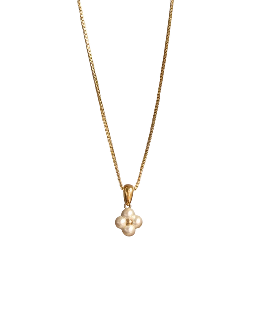 Authentic Louis Vuitton Floragram Pendant- Reworked Necklace