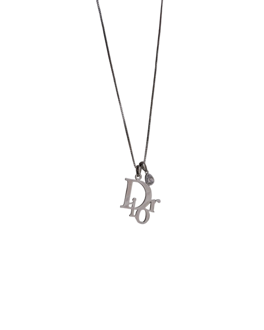 Authentic Dior Pendant- Reworked Necklace