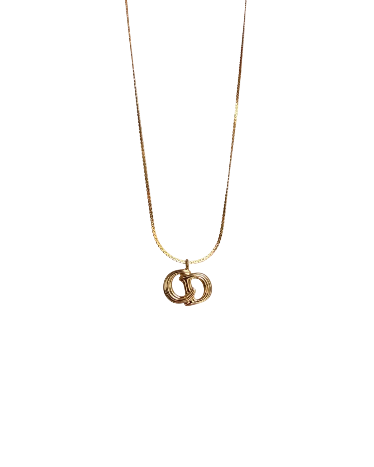 Authentic Christian Dior Vintage Pendant- Necklace