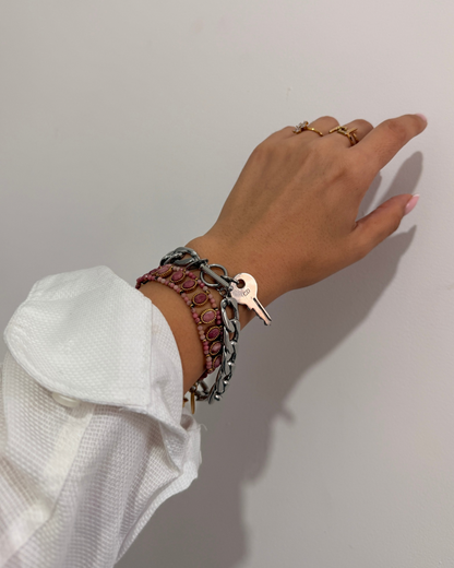 Authentic Christian Dior Key - Reworked Necklace Bracelet