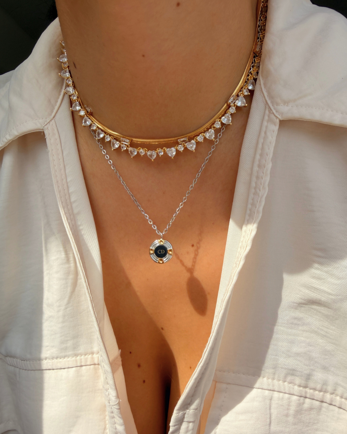 Authentic Dior Tie Chain - Reworked Necklace