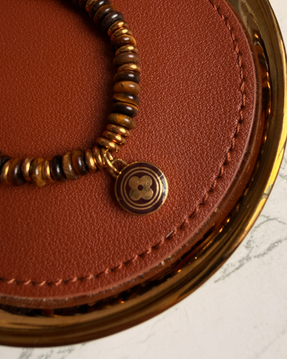 Authentic Louis Vuitton Nude Pendant - Reworked Stones Bracelet