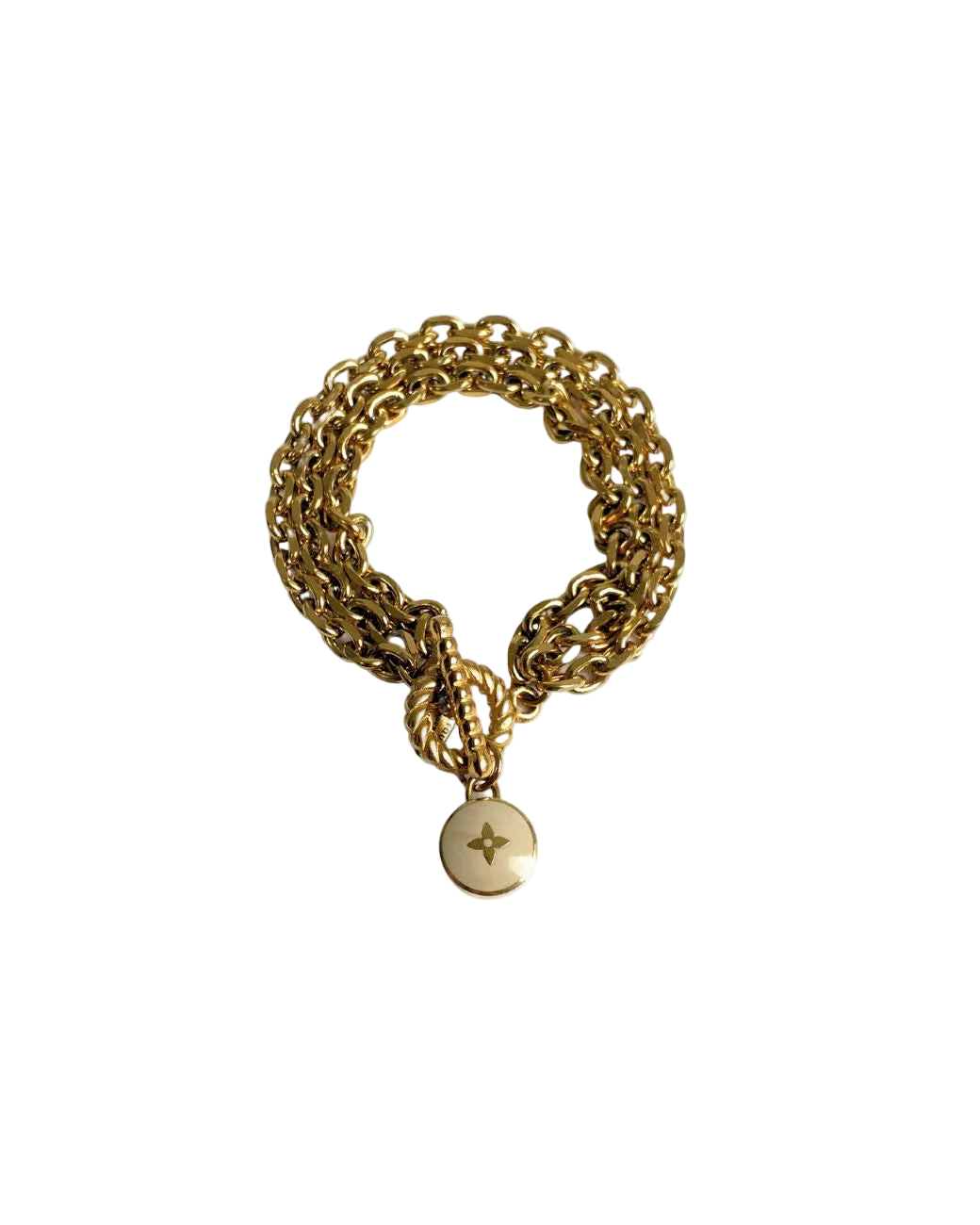 Authentic Louis Vuitton Pastilles Pendant - Repurposed Bracelet
