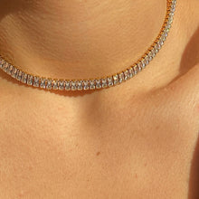 Load image into Gallery viewer, BSL - Diamante Square Choker