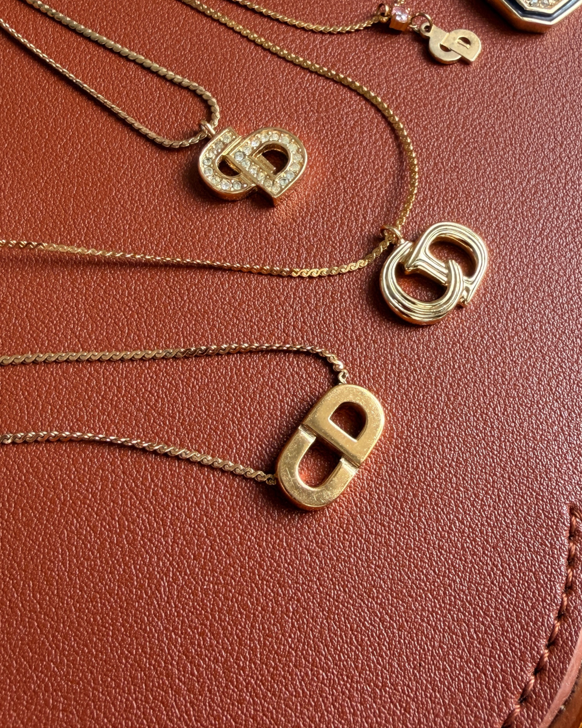 Authentic Dior Necklace  -Repurposed Necklace