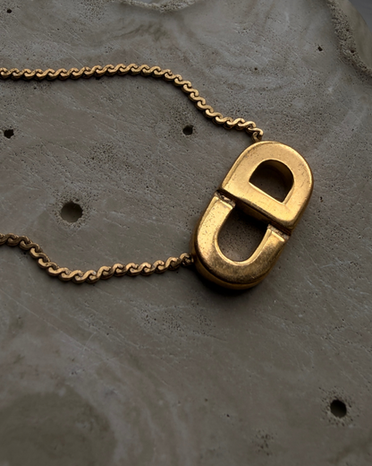 Authentic Dior Necklace  -Repurposed Necklace
