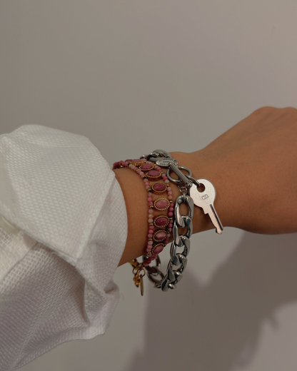 Authentic Christian Dior Key - Reworked Necklace Bracelet