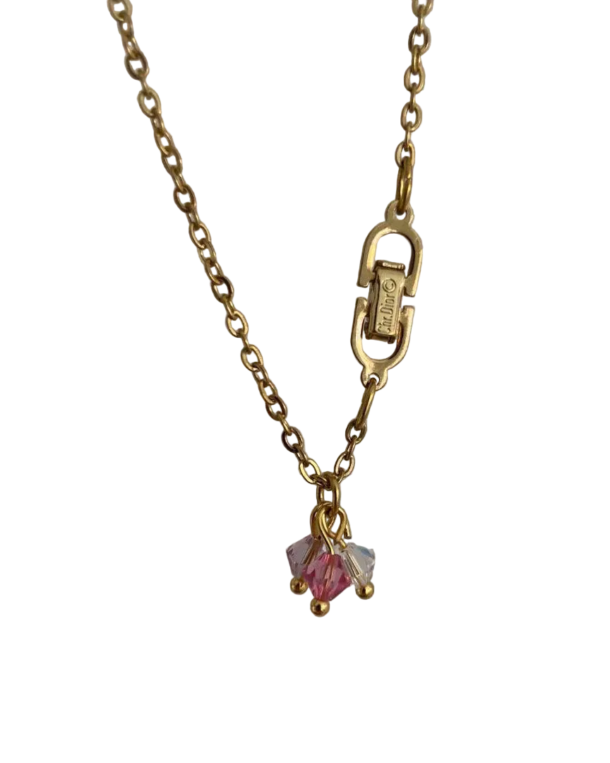 Authentic Dior clasp Pendant- on Chain